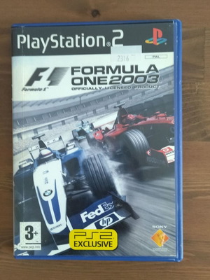 Formula 1 2003 PlayStation 2 used