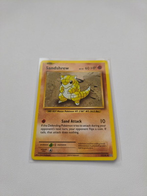 Pokemon Sandshrew Evolutions XY 2016 Near Mint