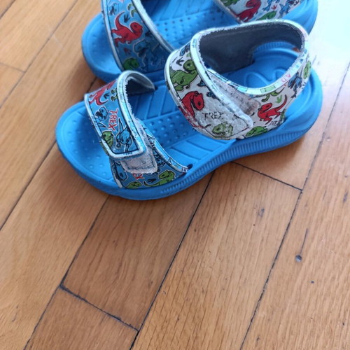 Boys' sandals used, size 24, blue