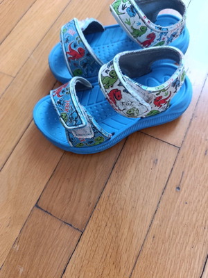 Boys' sandals used, size 24, blue