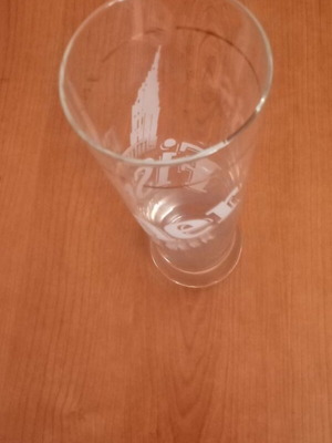 Fischer Pilsener Beer glass new collectible