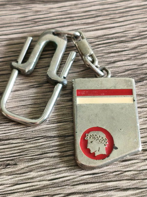 Μπρελόκ Ολυμπιακός Θύρα 7 μεταχειρισμένο, vintage δεκαετίας '90