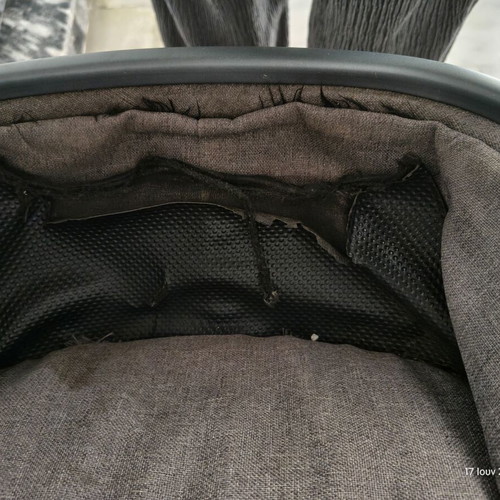 3 in 1 Stroller used with car seat, carrycot, footmuff, rain cover