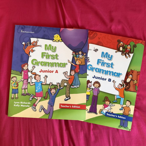 My First Grammar Junior A and Junior B Teacher’s Edition books like new