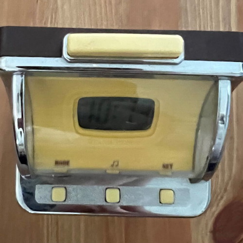 Vintage electronic jukebox clock like new, digital tabletop