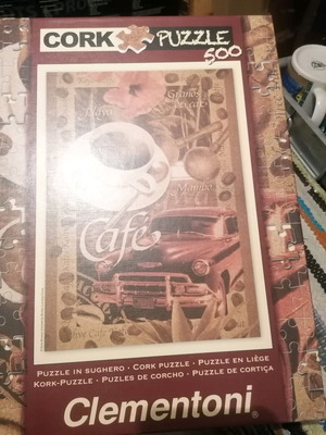 Clementoni cork puzzle 500 pieces like new