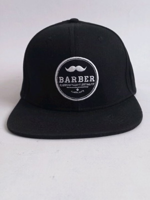 Καπέλο Barber νέο, μαύρο και λευκό, one size