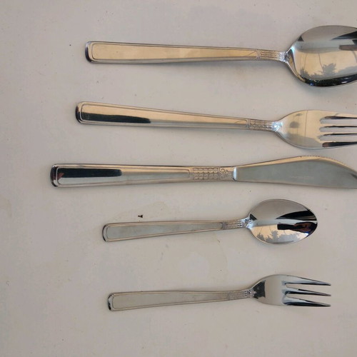 Nirosta Edelstahl cutlery set 70 pieces like new stainless steel