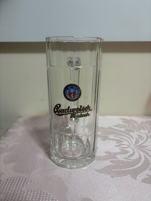 Budweiser glass new