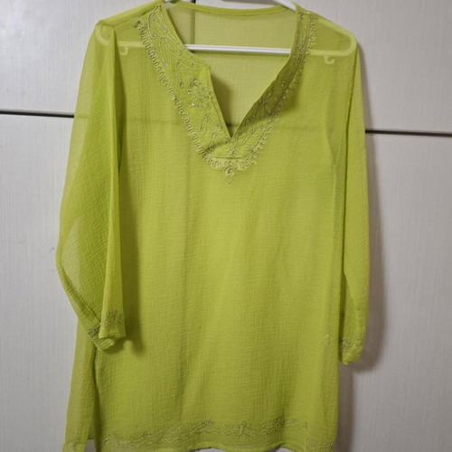 Transparent blouse like new, size L / 40 / 12
