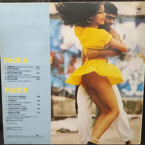 Lambada LP vinyl record used