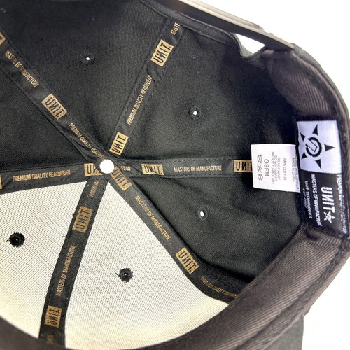 Unit Snapback Hat like new, black, Australian extreme sports brand