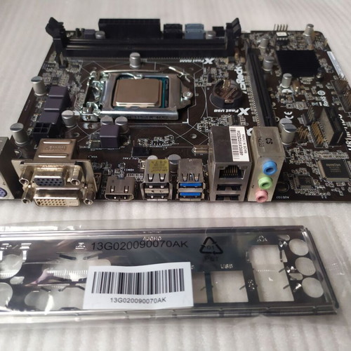 ASRock H81M-HDS motherboard with Intel i5 4570