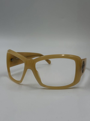 Versace Vintage Sunglasses MOD. 4099-B 329/71 Beige Horn like new