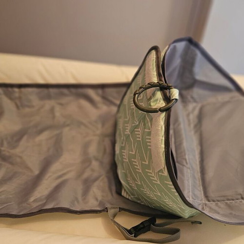 Ikea Gulliver changing table used with two mattresses and portable bag