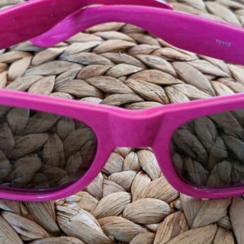 Pink sunglasses like new, unbranded