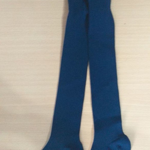 Children's tights No 3-4 new, dark blue, nylon