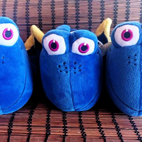 Set of 3 Dory plush toys from the movie Finding Dory