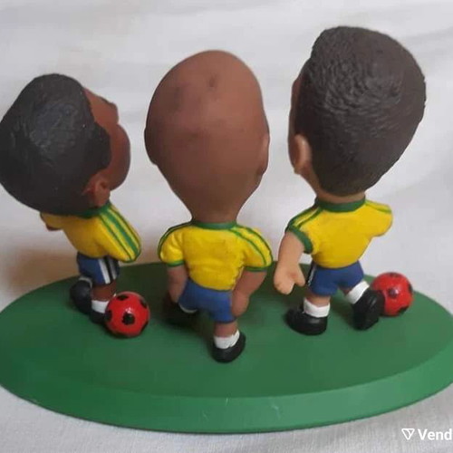 Duga Ronaldo Romario Brazilian National Team Footballer Figurines like new