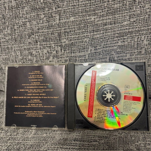 Julio Iglesias Crazy CD used in very good condition