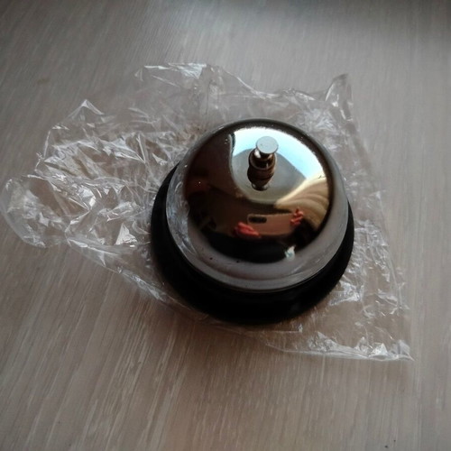 Metal reception bell like new