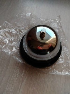 Metal reception bell like new