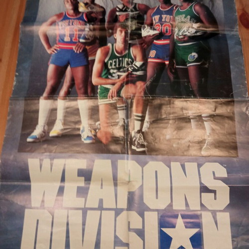 NBA posters used