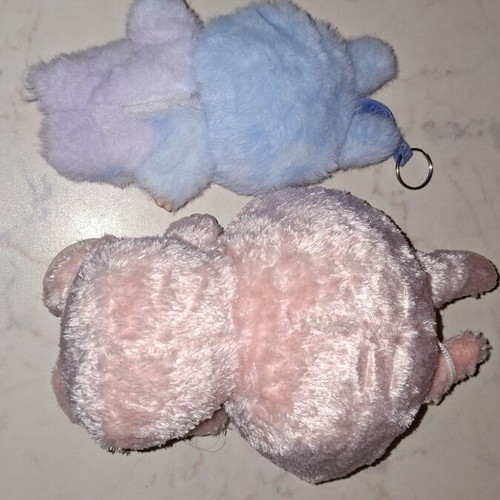 Labubu plush and plastic dolls like new