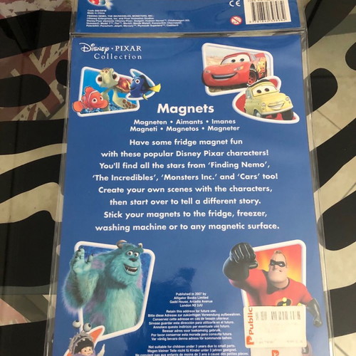 Pixar Collection magnets set new