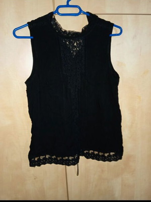 Women's blouse like new, size L, black