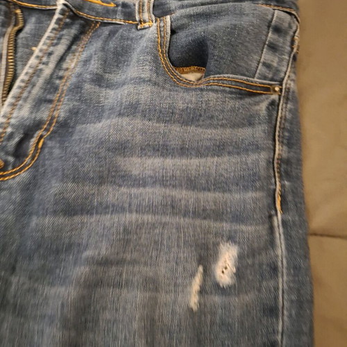 Jeans pants mid-rise, size L/40/12