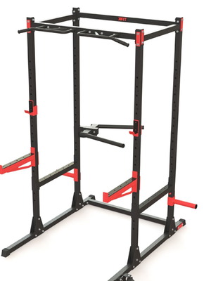 Xfit Squat Cage with Incline Bench and Olympic Bar 20kg like new