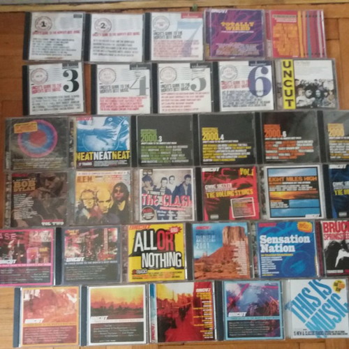 Uncut Compilations 34 CD used, rock genre