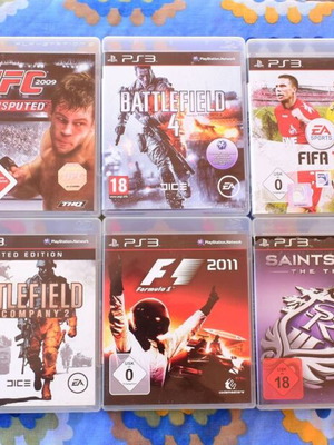 Bundle of 10 PlayStation 3 games like new