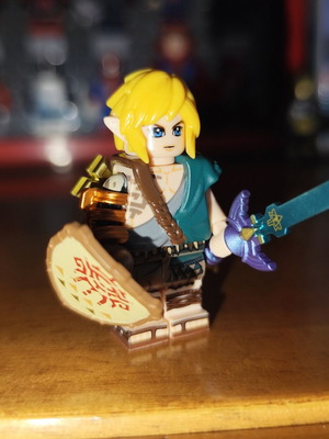 Link Tears of the Kingdom φιγούρα σαν καινούργιο με αξεσουάρ