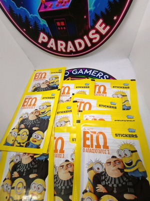 Despicable Me 3 sticker packs new, pack of 10 by Topps