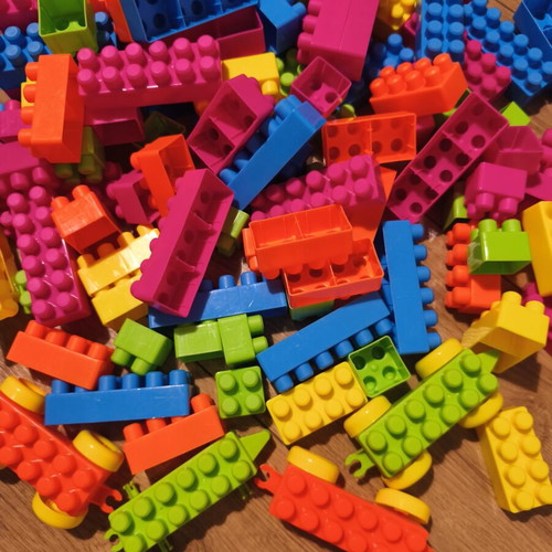 124 building blocks, like new