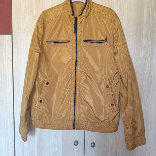 Alesso men's jacket mustard XL like new