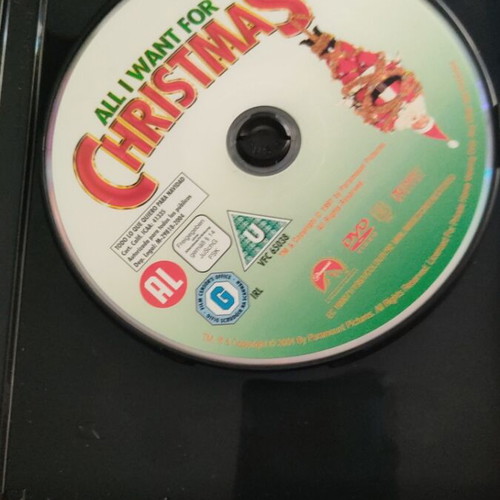 All I Want for Christmas DVD like new, comedy, Greek subtitles