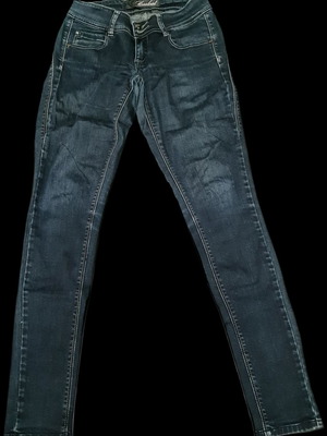 Skinny jeans Coolcat μεταχειρισμένο, push-up, χαμηλοκάβαλο, μπλε, μέγεθος S