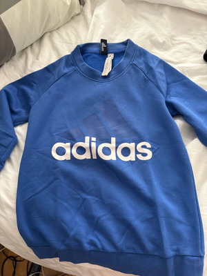 Adidas синьо унисекс суитшърт като нов, размер M