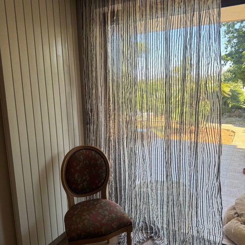 Curtain 2.60m x 2.50m like new, ready to hang