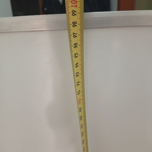 Whiteboard used, 100x70 cm with tripod stand, professional