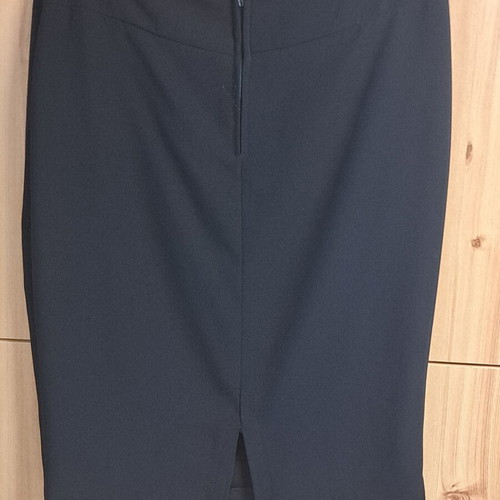 Black skirt with unique left-side design, like new, size XXL