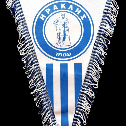 Heraklis captain's banner like new, authentic