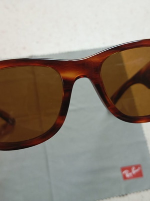 Ray Ban Mega Wayfarer sunglasses like new, tortoise brown
