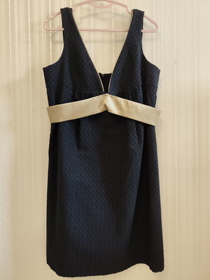 Maje dress with back zipper, size S