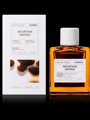 Korres Mountain Pepper Eau de Toilette 50ml καινούριο, σφραγισμένο
