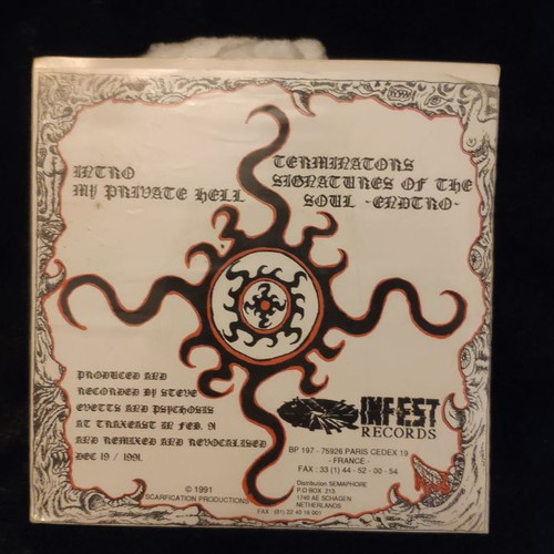 Singles 7'' μεταχειρισμένα: Psychosis My Private Hell πολύχρωμο, Excavation μαύρο