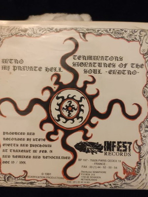 Singles 7'' μεταχειρισμένα: Psychosis My Private Hell πολύχρωμο, Excavation μαύρο